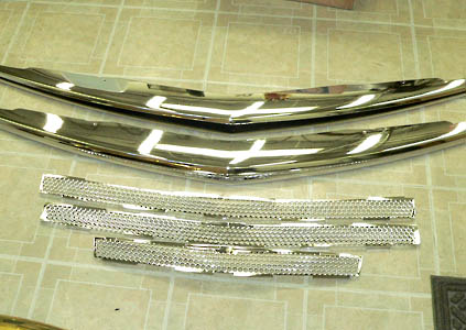 cromado de plasticos metal vidrio madera yeso resina piezas cromadas